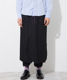 サルバム スエードスカートパンツ 【新品】 20171231011259367_215.jpg