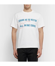 SACAI サカイ ツイルトリムコットンジャージーTシャツ sacai サカイ ナイロンツイル×コットンジャージーTシャツ カーキ