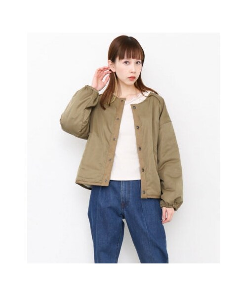 KBF（ケイビーエフ）の「リバーシブルショートブルゾン（）」 - WEAR