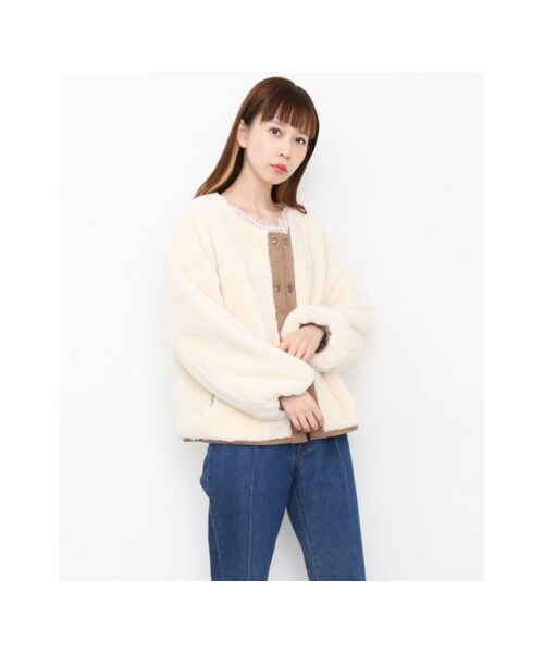 KBF（ケイビーエフ）の「リバーシブルショートブルゾン（）」 - WEAR