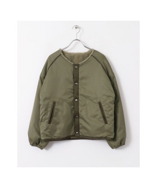 KBF（ケイビーエフ）の「リバーシブルショートブルゾン（）」 - WEAR