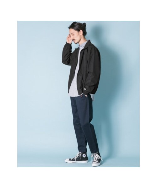 URBAN RESEARCH（アーバンリサーチ）の「【予約】Champion×URBAN RESEARCH 別注ナイロントラックジャケット（その他・メンズ・NAVY/BLACK/BEIGE・M/L/XL）」の8枚目の写真