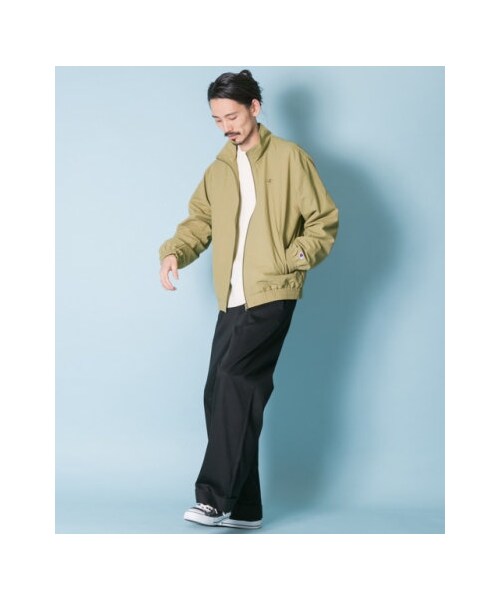 URBAN RESEARCH（アーバンリサーチ）の「【予約】Champion×URBAN RESEARCH 別注ナイロントラックジャケット（その他・メンズ・NAVY/BLACK/BEIGE・M/L/XL）」の10枚目の写真
