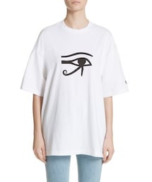 Vetements Eye of Horus Tシャツ 半袖 ブラック XS