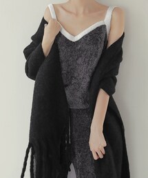 DHOLIC | ビッグフリンジヘムマフラー(マフラー)