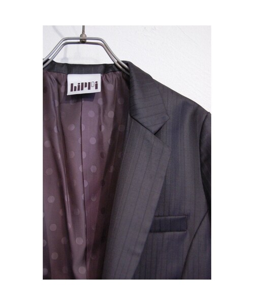 hippiness（ヒッピネス）の「ダブルフェイスカラージャケット（テーラードジャケット・レディース・その他）」の2枚目の写真