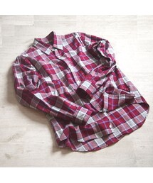 BOHEMIANS | 【 Bohemians 】 REG LONGSLEEVE SHIRTS -RED HERRINBONE CHECK-(シャツ/ブラウス)