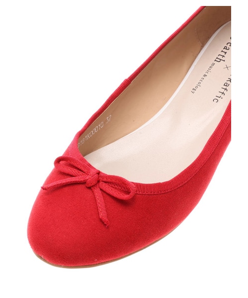 earth music&ecology（アースミュージックアンドエコロジー）の「【WEB先行予約】ORiental TRaffic バレエシューズ（シューズ・レッド・34/35/36/37/38/39/40/41/42）」の5枚目の写真