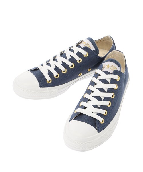 earth music&ecology（アースミュージックアンドエコロジー）の「【WEB先行予約】CONVERSE×earth ALL STAR スニーカー（シューズ・アイボリー/ライトグレー/ネイビー・5cm/23cm/24cm）」の14枚目の写真