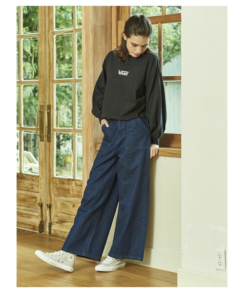 earth music&ecology（アースミュージックアンドエコロジー）の「【WEB先行予約】converse×earth ハイカットスニーカー（シューズ・ホワイト/ライトグレー/ブラック・5cm/23cm/24cm）」の8枚目の写真