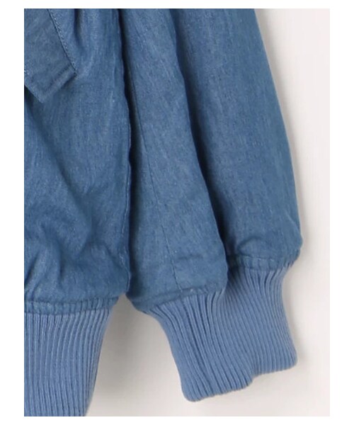 ehka sopo（エヘカソポ）の「リバーシブルMA-1（ジャケット/アウター・ブラック/カーキ/ブルー・M）」の4枚目の写真