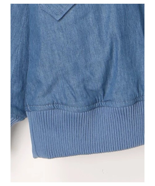 ehka sopo（エヘカソポ）の「リバーシブルMA-1（ジャケット/アウター・ブラック/カーキ/ブルー・M）」の5枚目の写真