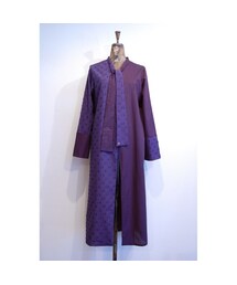 no brand | ボウタイシャツワンピース(ワンピース)