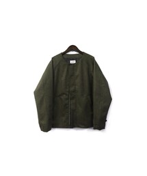 yotsuba | Nocollar Jacket / Olive(ノーカラージャケット)