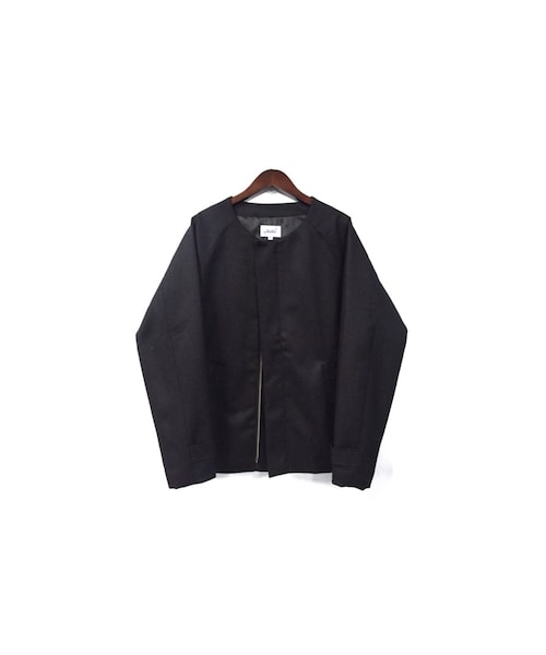yotsuba（ヨツバ）の「Nocollar Jacket / Black（ノーカラージャケット