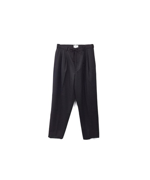 yotsuba(ヨツバ)の「Wide Slacks / Black(スラックス・レディース・ブラック・サイズ1/サイズ2)」の1枚目の写真