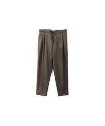 yotsuba | Wide Slacks / Brown(スラックス)