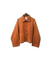 yotsuba | Corduroy Zip Jaket / Orange(その他アウター)