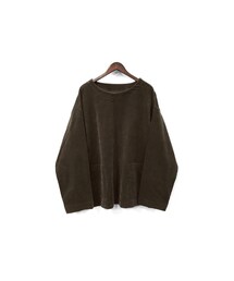 yotsuba | Corduroy Pullover Tops / Brown(アンサンブル)