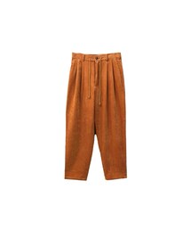 yotsuba | Corduroy Wide Pants / Orange(その他パンツ)