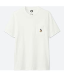 UNIQLO | ミッキースタンズポケツキT（半袖）(Tシャツ/カットソー)