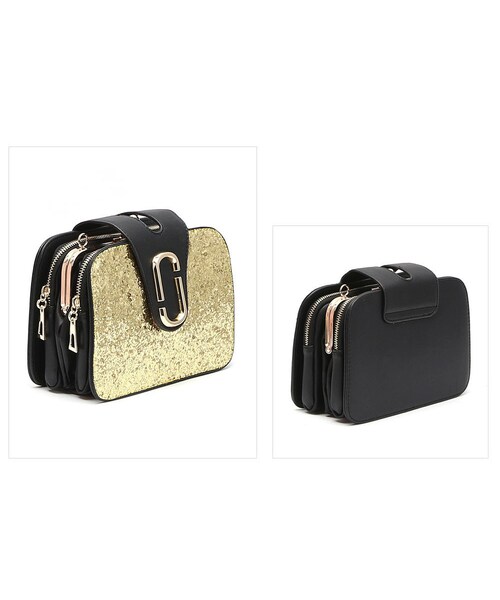 bodurine(ボドゥリネ)の「BLINGBLINGミニバッグ *全4色*(ハンドバッグ・レディース・실버/블랙/핑크/골드・21*14*6)」の4枚目の写真