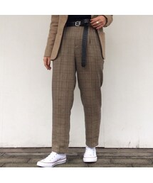 USED | 1990's　MADE ON USA　DEAD STOCK　CHECK PANTS(その他パンツ)
