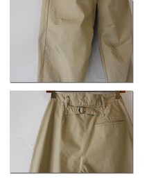 値下げ】TIGRE BROCANTE ストライプ ワークパンツ ベージュ □TIGRE