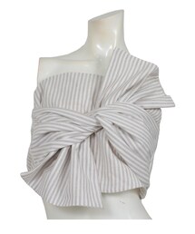 STYLEBLOCK | ストライプツイストリボンビスチェ(シャツ/ブラウス)