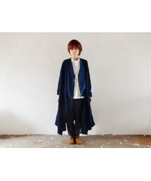 takuroh shirafuji | takuroh shirafuji x trico1947[Indigo dye Coat : One and only](その他アウター)