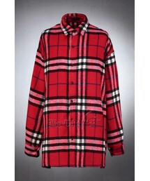 ByTheR | サイドスリットチェックシャツ(シャツ/ブラウス)