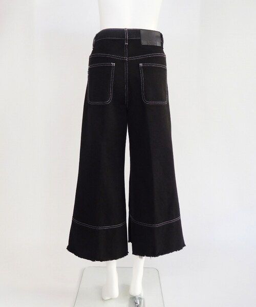 MSGM(エムエスジーエム)の「PANTS(パンツ・レディース・GREEN/BLACK・38)」の11枚目の写真
