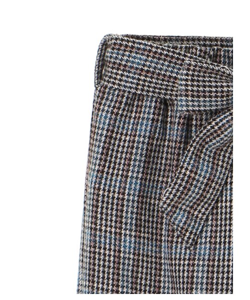 E hyphen world gallery（イーハイフンワールドギャラリー）の「・チェックペンシルスカート（スカート・ライトグレー/グレー/ベージュ・F）」の4枚目の写真