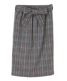 E hyphen world gallery | ・チェックペンシルスカート(スカート)