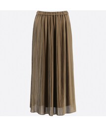 UNIQLO | ハイウエストシフォンプリーツスカート(スカート)