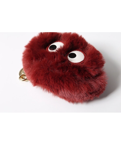 ANYA HINDMARCH ファーポーチ Handmade（ハンドメイド）の「anya Eyes ゴーストファーボックス