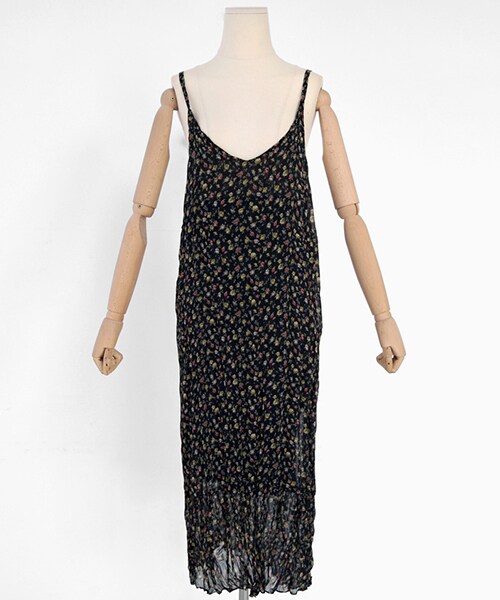 DHOLIC（ディーホリック）の「パターンキャミロングワンピース（ワンピース・レディース・その他/ブルー/ブラウン/ブラック/ホワイト・FREE）」の5枚目の写真