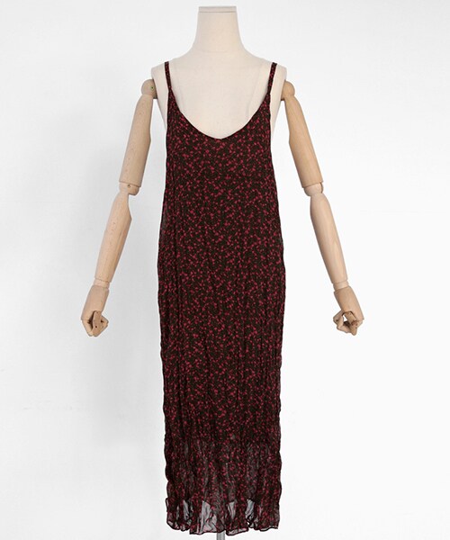 DHOLIC（ディーホリック）の「パターンキャミロングワンピース（ワンピース・レディース・その他/ブルー/ブラウン/ブラック/ホワイト・FREE）」の4枚目の写真