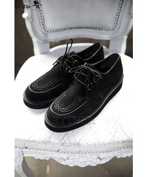 ByTheR | Uチップスエードシューズ(モカシン/デッキシューズ)