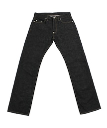 SANGOU | 【SANGOU】岡山児島産ジーンズ デニム"洋袴-ZUBON-" 黒 13.5oz 伊勢木綿パッチ＆スレーキ(デニムパンツ)