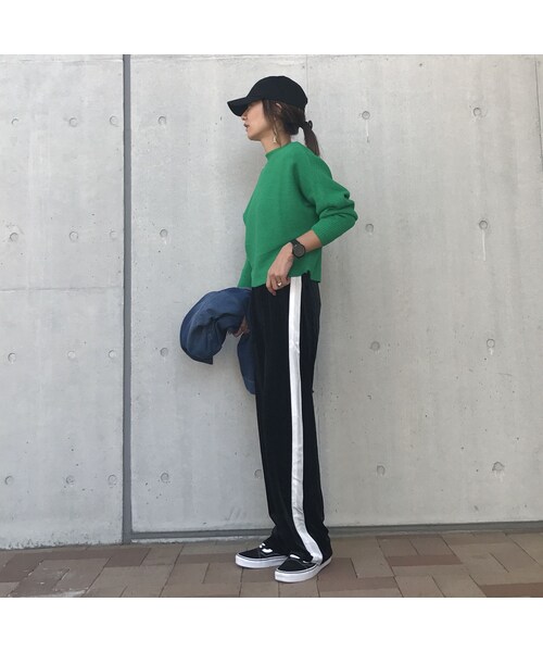 copine（コピン）の「ベロアラインワイドパンツ【クリックポスト対象商品】（その他パンツ・レディース・その他）」の13枚目の写真