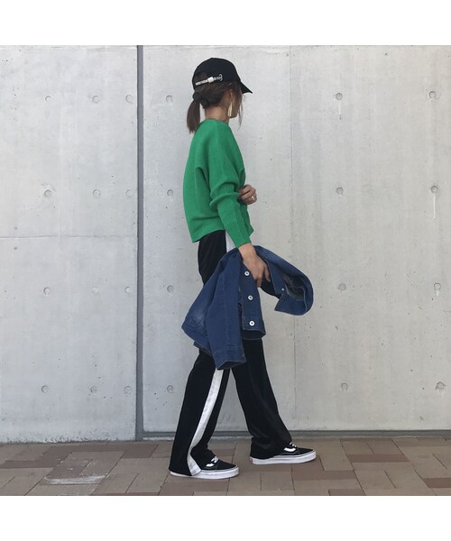 copine（コピン）の「ベロアラインワイドパンツ【クリックポスト対象商品】（その他パンツ・レディース・その他）」の10枚目の写真