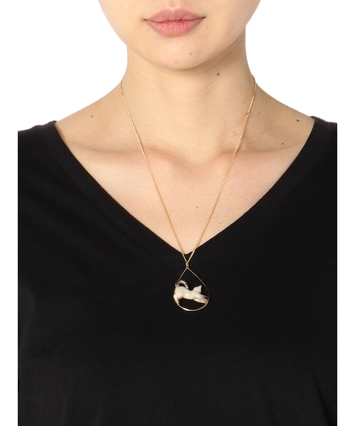 H.P FRANCE / Rumi Quote ネックレス / アッシュペーフランス [B51857] TOUJOURS いつも ネックレス（ネックレス）｜公式サイト