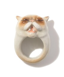 H.P.FRANCE（アッシュペーフランス）の「NACH|猫リング（）」 - WEAR