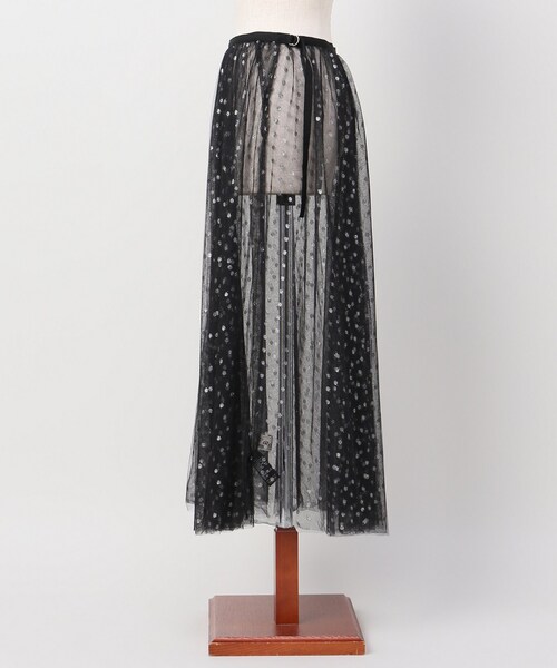 JOURNAL STANDARD relume(ジャーナルスタンダード レリューム)の「ブラック(スカート・ブラック/フリー/在庫あり)」の6枚目の写真