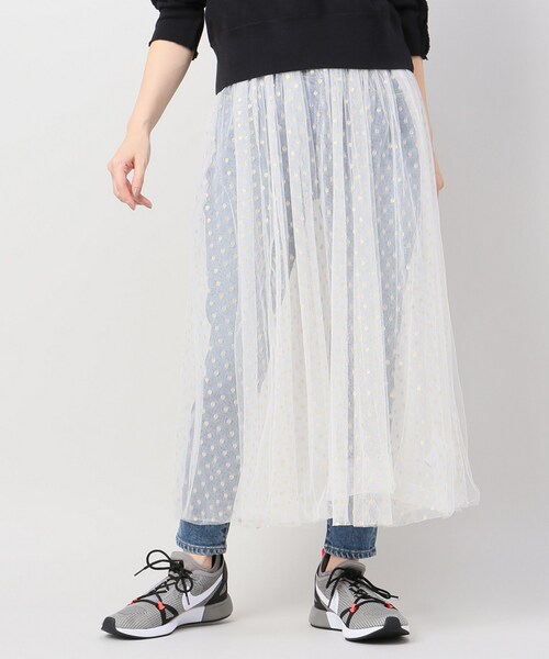 JOURNAL STANDARD relume(ジャーナルスタンダード レリューム)の「ブラック(スカート・ブラック/フリー/在庫あり)」の2枚目の写真