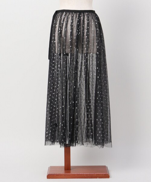 JOURNAL STANDARD relume(ジャーナルスタンダード レリューム)の「ブラック(スカート・ブラック/フリー/在庫あり)」の7枚目の写真