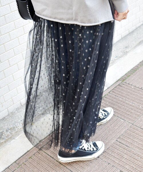 JOURNAL STANDARD relume(ジャーナルスタンダード レリューム)の「ブラック(スカート・ブラック/フリー/在庫あり)」の22枚目の写真