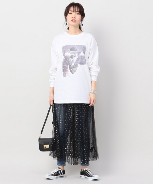 JOURNAL STANDARD relume(ジャーナルスタンダード レリューム)の「ブラック(スカート・ブラック/フリー/在庫あり)」の3枚目の写真