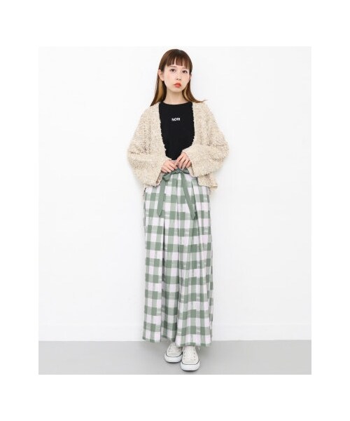 KBF（ケイビーエフ）の「手描き風チェックパンツ（）」 - WEAR
